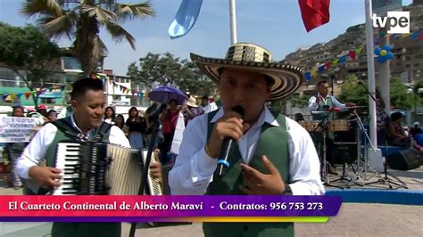 Cuarteto Continental De Alberto Marav No Se Va Cover En Vivo