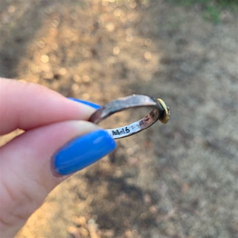 Waxing Poetic Jewelry Hammered Band Arrow Compass Ring Poshmark