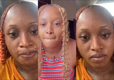 Nigerian Lady Shares Before And After Look Of Her Journey In Hot Weather As She S Soaked In Heat