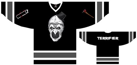 Terrifier Jerseys Are Up To Pre Order Through June Broke Horror Fan