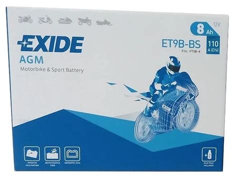 Akumulator Exide Et B Bs Yt B Bs Akumulatory Moto