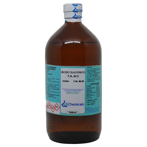 Acido Sulf Rico Pa Acs Ml Lio Serum Laboratoriais