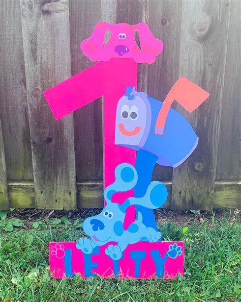 Custom Blues Clues 2ft Party Prop