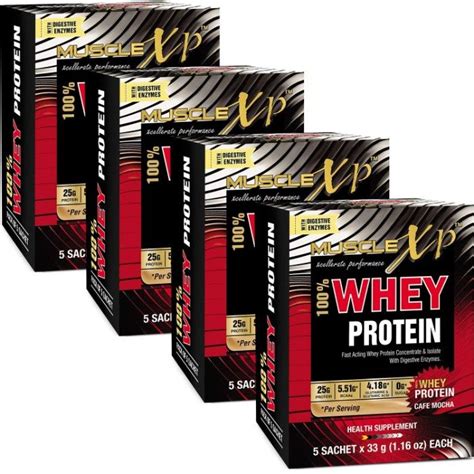 Buy Musclexp Whey Protein Servings Pack Cafe Mocha With