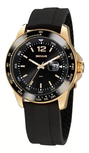 Reloj Seculus 44002gpsvdu3 Para Hombre Color De La Correa Negro