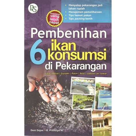 Jual Buku Pembenihan Ikan Konsumsi Dipekarangan Shopee Indonesia