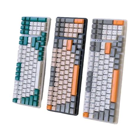 Russian Layout Hot Swappable RGB Backlit USB Wired Gaming Mechanical