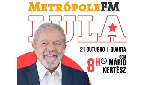 VÍdeo Lula Dá Entrevista Ao Vivo Para Rádio De Salvador