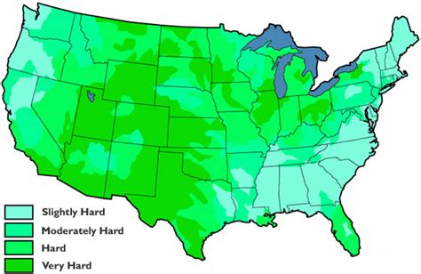 Water Hardness Map