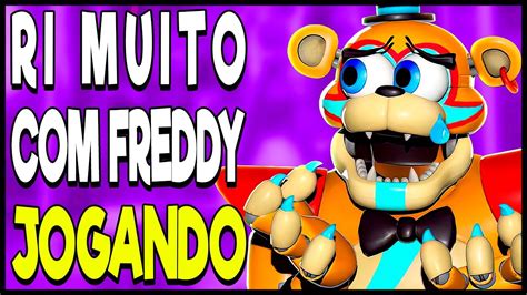 É pra RIR MUITO Glamrock Freddy jogando FNAF Ruin FNAF Meme e