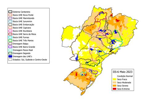 Monitoramento De Secas E Impactos No Brasil Maio Centro