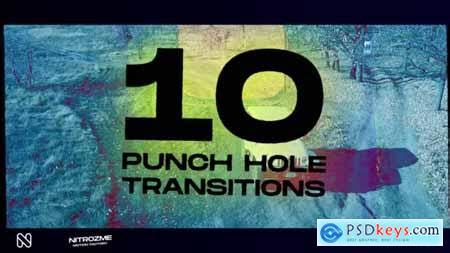 Videohive Punch Hole Transitions Vol 03 44940704