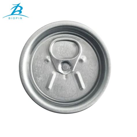 Biopin Aluminum Metal Cans Lid 202 Rpt Beverage Easy Open End Lid