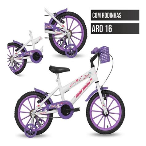 Bicicleta Infantil Eco Mormaii Aro Next Aro Pp Fem