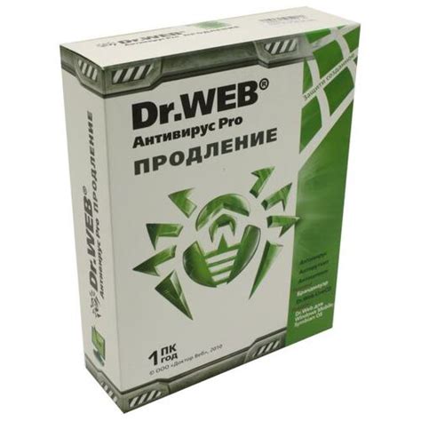 Продление лицензии на антивирус Доктор Веб Антивирус Pro Dr.WEB ...