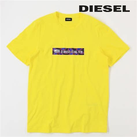 ディーゼル Diesel 半袖tシャツ カットソー メンズ プリント コットン ビーチウェア カバーアップ Bmowt Just B Die