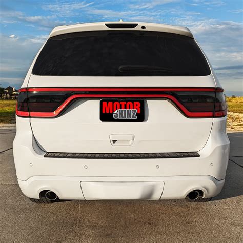 Slickmod Precut Vinyl Smoke Tint For 2014 2023 Dodge Durango Tail Light