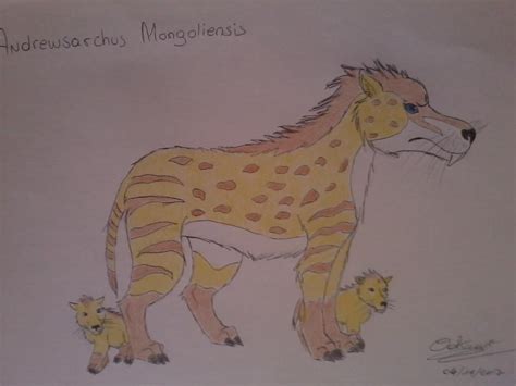 Andrewsarchus Mongoliensis by Ookamiokoto on DeviantArt