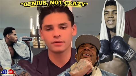 FULL INTERVIEW BREAKDOWN RYAN GARCIA SAY HE NEW MUHAMMAD ALI DEVIN