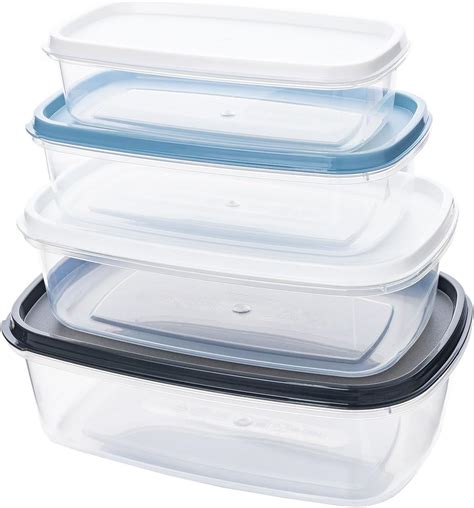 Qilzo Pack Plastic Food Ml Ml Ml Ml Food Containers