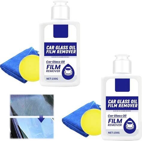 Glass Film Removal Cream Car Glass Oil Film Cleaner Car Windshield Oil Film Cleaner Glass