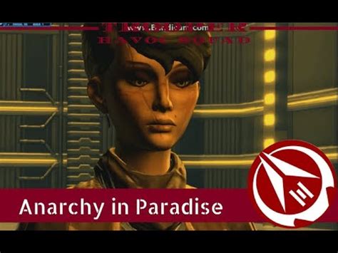 Swtor Kotfe Female Trooper Chapter X Anarchy In Paradise Youtube