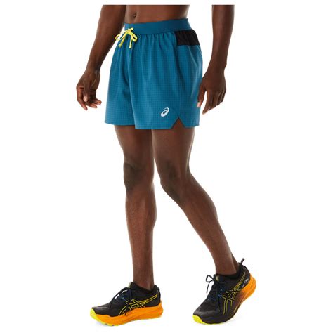 Asics Fujitrail Logo Short Running Shorts Men S Buy Online