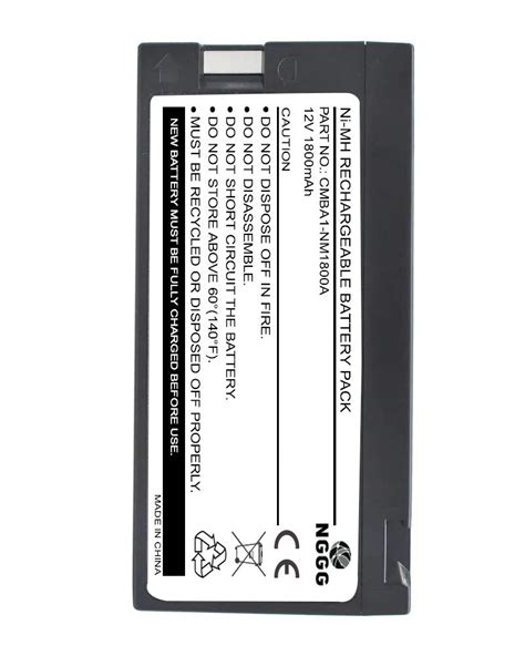 Panasonic AG455 1800mAh Ni-MH 12V Battery | Camera Battery – NextBatteries.com