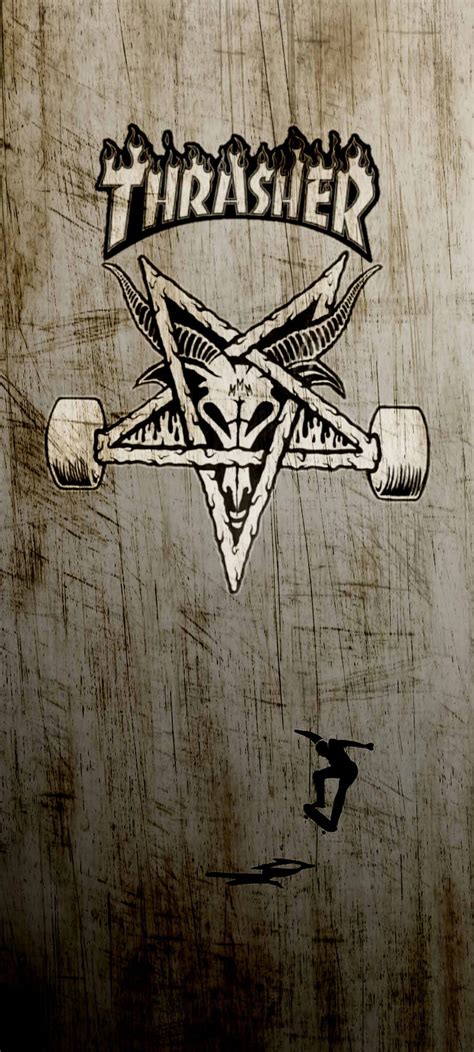 Thrasher Skate Skateboard HD Phone Wallpaper Peakpx