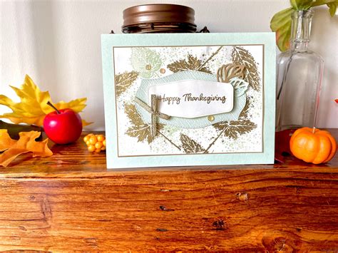 Thanksgiving Cards Holiday Card Handmade Thanksgiving Card - Etsy