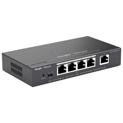 Ruijie Reyee Rg Es205gc 5 Port Gigabit With 4 Poe 54w Desktop Smart