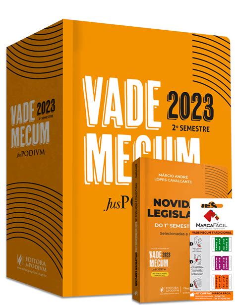 Vade Mecum Juspodivm Tradicional Capa Preta Etiqueta Marca Fácil