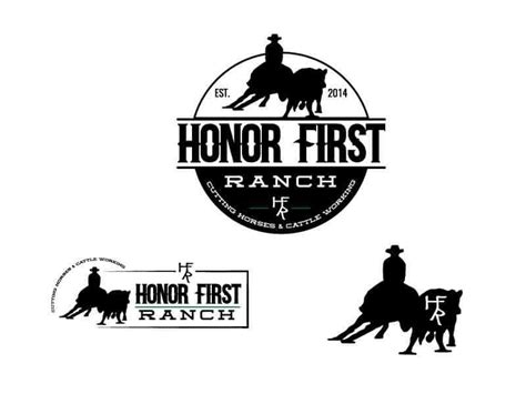 Honor First Ranch Logo Design - Ranch House Designs, Inc.