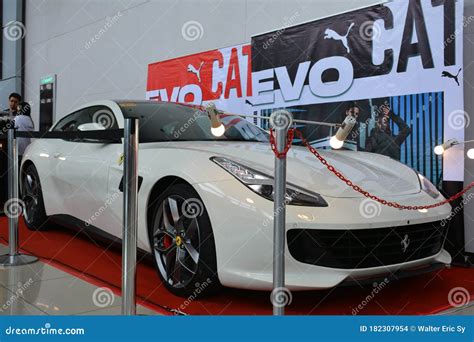 Ferrari Gtc4 Lusso Hatchback At Manila Auto Salon Car Show In Pasay