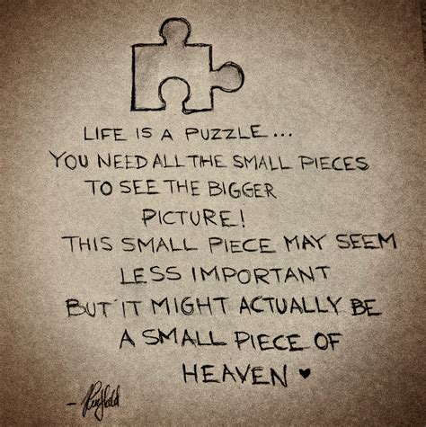 Life Is Like A Puzzle Quotes