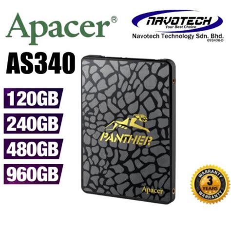 Apacer Ssd As Ssd Gb Gb Gb Shopee Malaysia