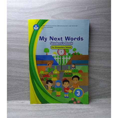 Jual ご WDY Buku siswa Bahasa Inggris My Next Words SD MI Kelas 3