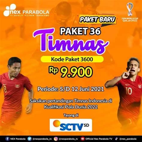 Pelanggan Nex Parabola Ini Cara Nonton Laga Tim Nasional Indonesia