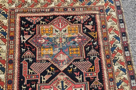 Proantic Tapis De Couloir D Orient Caucasien Ancien Shirvan Akstafa