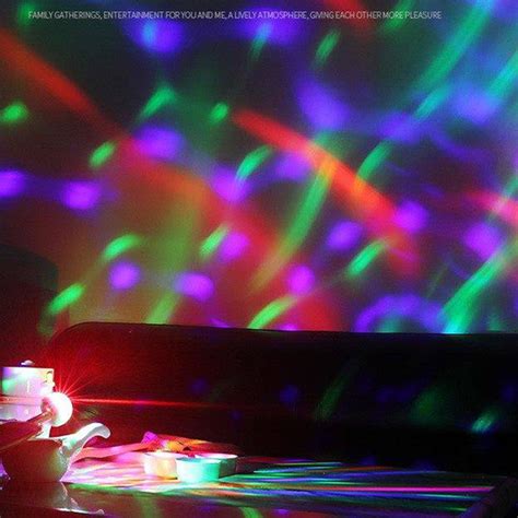 Stage DJ RGB Strobe Magic Ball Mini Disco Light USB Car Atmosphere Lamp