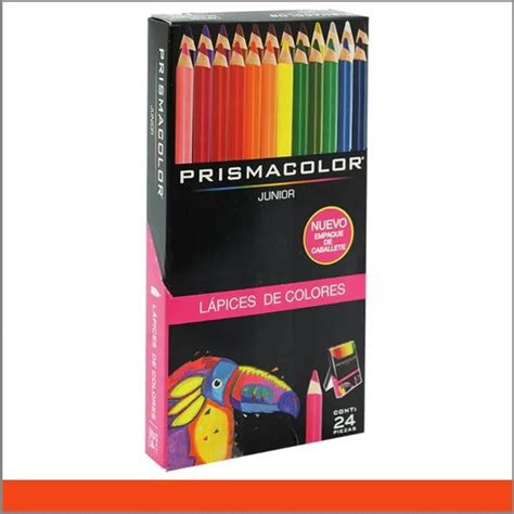 Lápices de colores Prismacolor redondos Grabado en negro Pegalinas