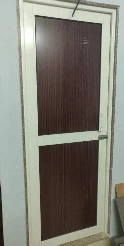 Aluminium Bathroom Hinged Door At Rs Sq Ft Aluminium Bathroom