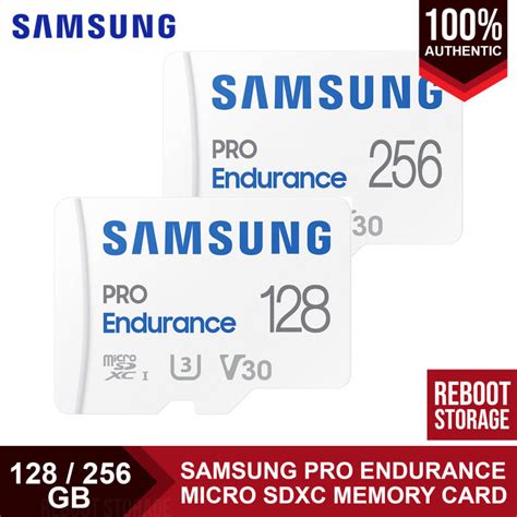 Samsung Pro Endurance 128gb 256gb Micro Sdxc Memory Card Uhs I V10 U1