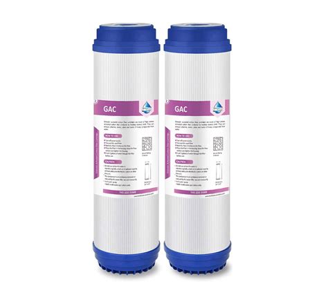 2 Pack 5 Micron 10 X2 5 Granular Activated Carbon Water Filter Gac Replacement Ebay