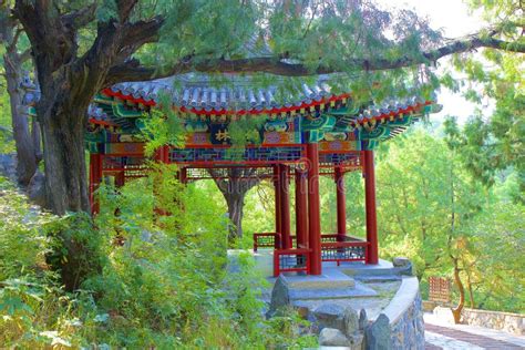 Pagoda In Fragrant Hills Park In Beijing China Stock Photo Image Of