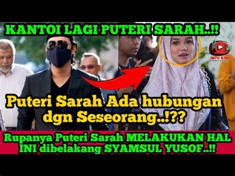 Rupanya Ini Yg Puteri Sarah Lakukan Dibelakang Syamsulputeri Sarah