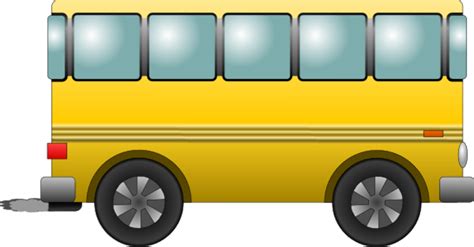 Download High Quality School Bus Clipart Side View Transparent Png