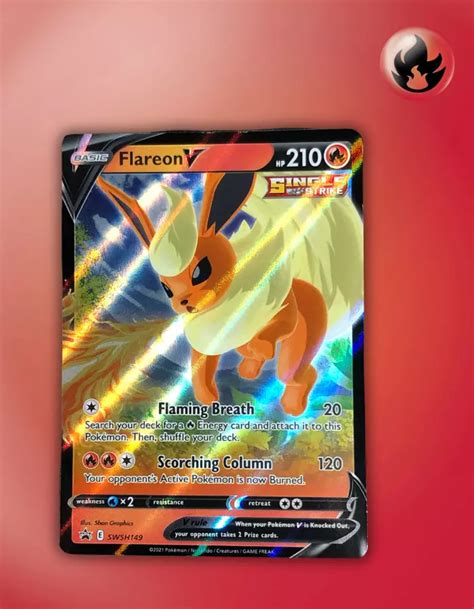 Flareon V Swsh Promo Tcg Coleccionistas