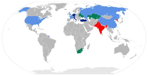 El Blog De César Mb Los Países Con Armas Nucleares