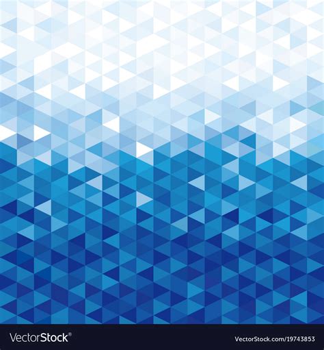 Blue crystal background Royalty Free Vector Image